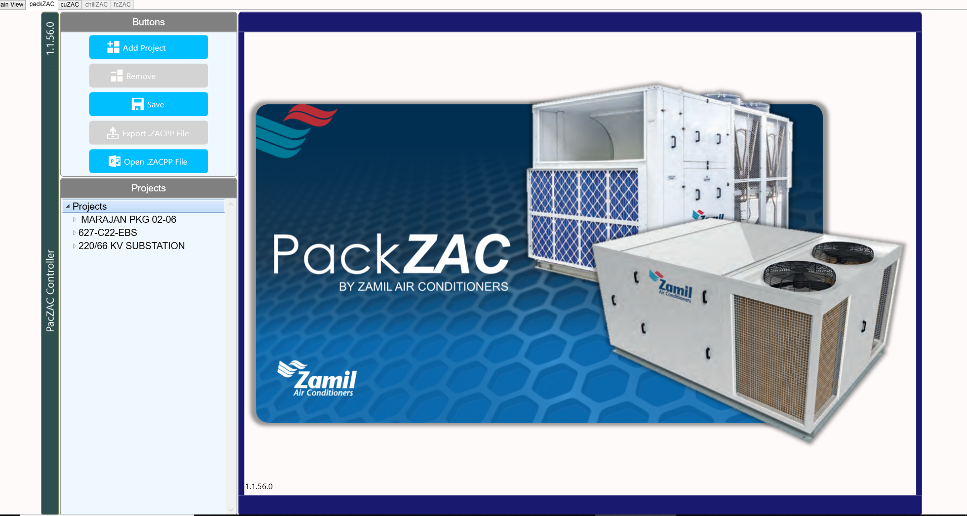 zamil package ac unit